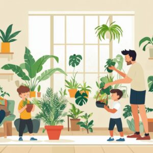 Astuces pour intégrer la verdure à votre vie quotidienne en famille