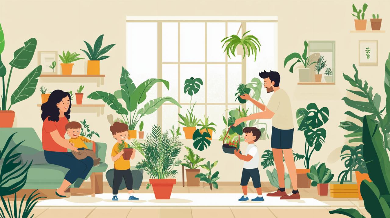 Astuces pour intégrer la verdure à votre vie quotidienne en famille