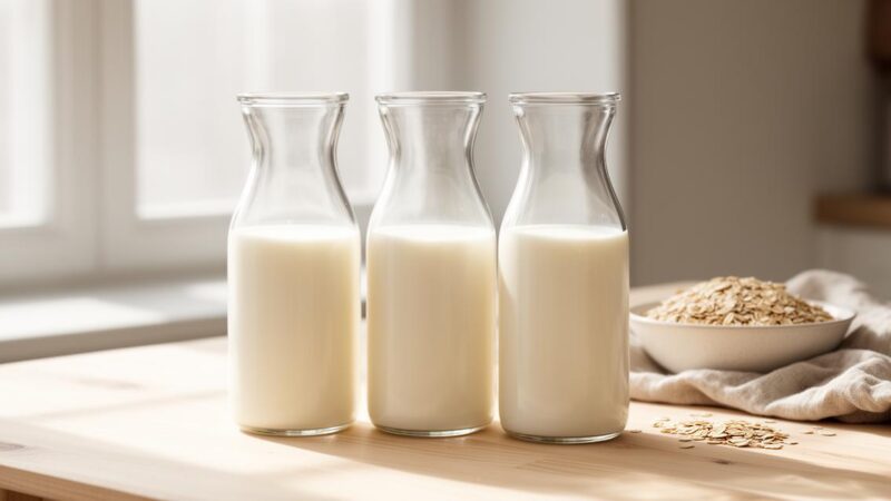 Lait entier, demi-écrémé, écrémé : les différences à connaître
